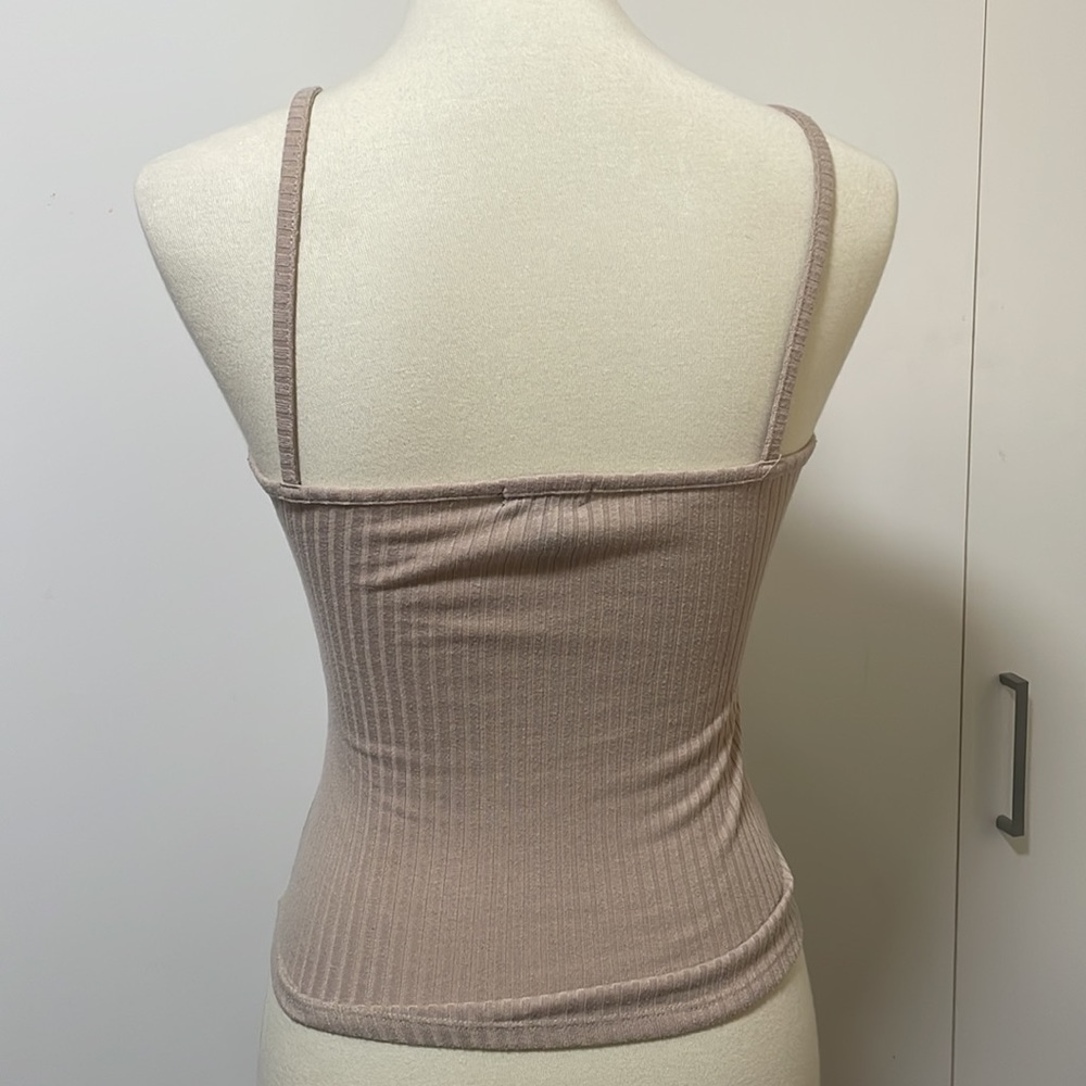 Tan Ribbed Tank by Rue21 in‎ Size Small - Picture 4 of 9
